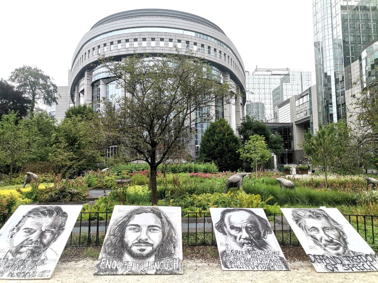 Belgium, Brussels EU-Parliament 2023-08-17